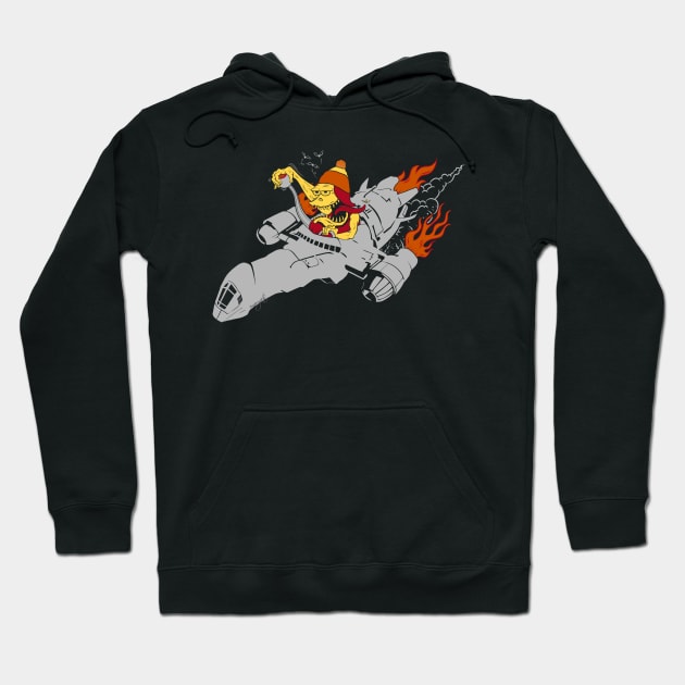 Fire Fink Hoodie by emoryarts